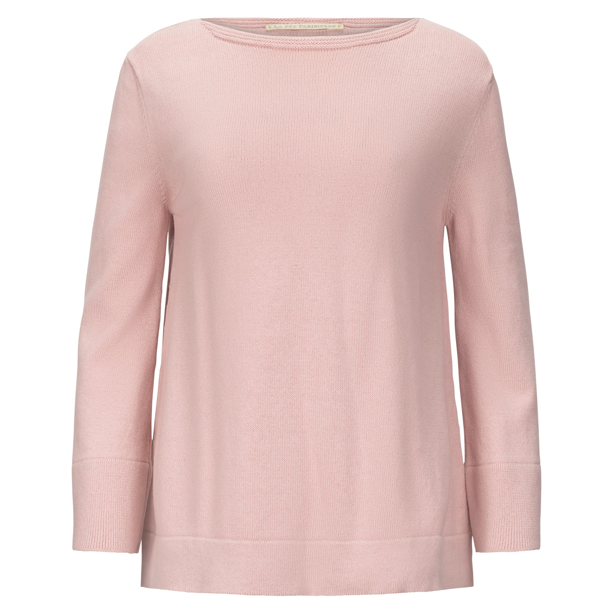 La Fée Parisienne Claudine Cotton Sweater - Blush Timeless Martha's ...