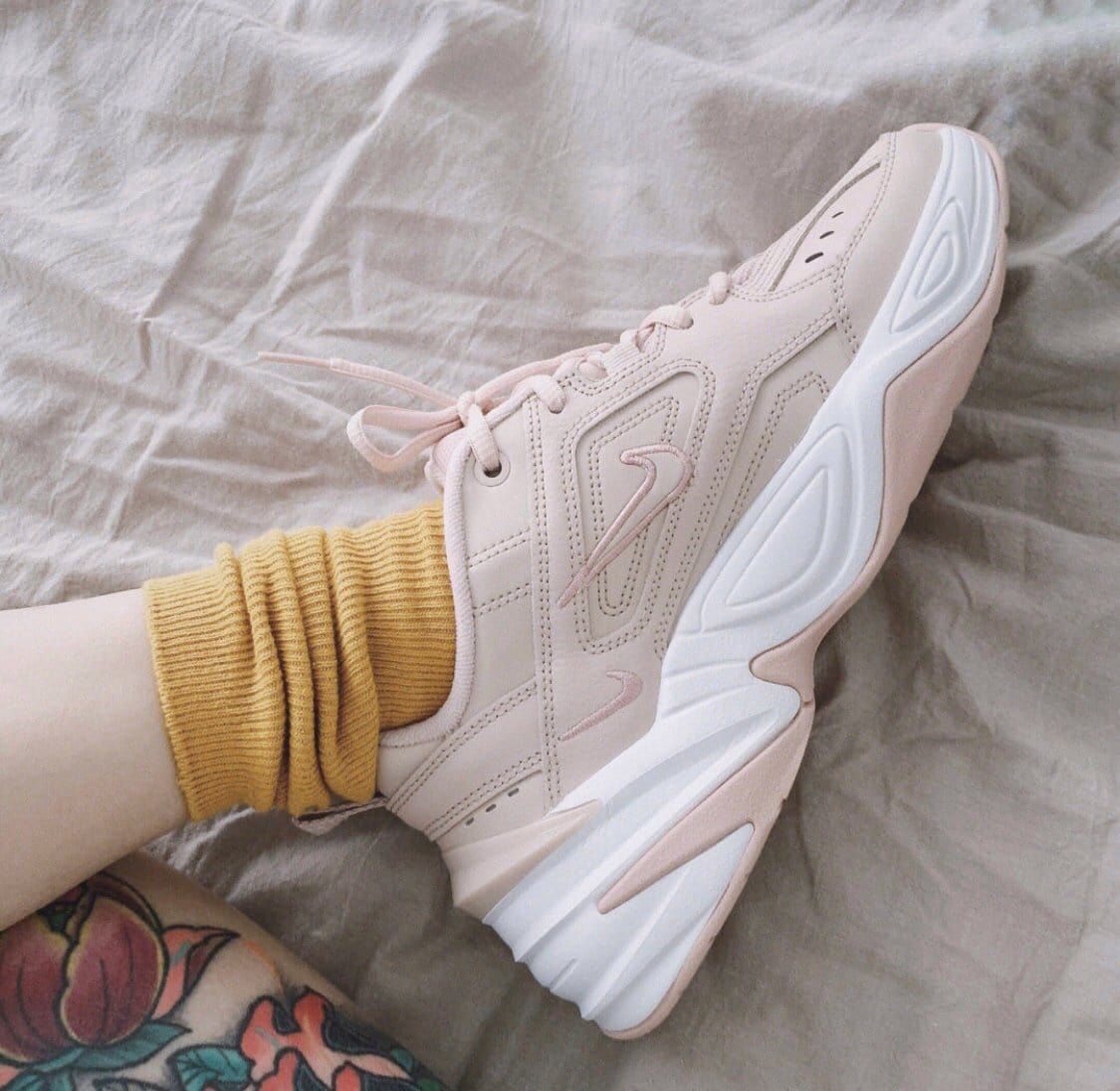 nike tekno particle beige