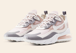 nike wmns air max 270 react plum chalk