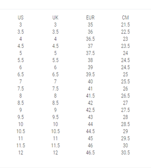 converse play sizing