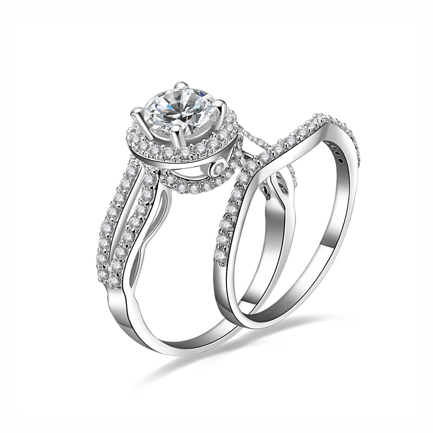 MyKay Jewelry | Affordable Sterling Silver & CZ Bridal Ring Sets