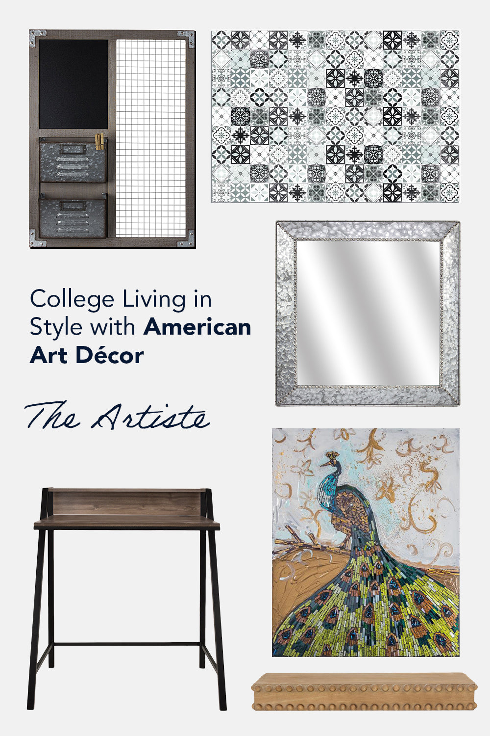 The Artiste collage American Art Decor 