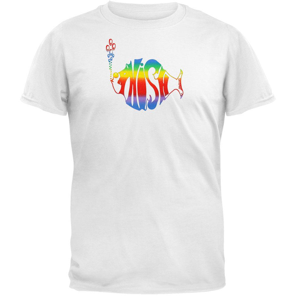 Phish - Rainbow Logo White T-Shirt – Official Store Wholesale