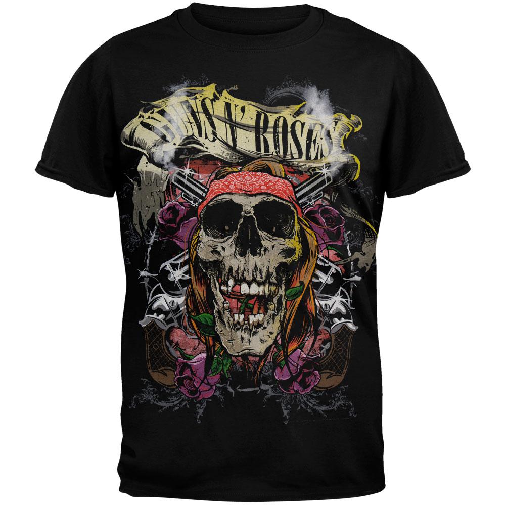 Guns N Roses - Trashy Skull 2013 Tour T-Shirt – Official Store Wholesale