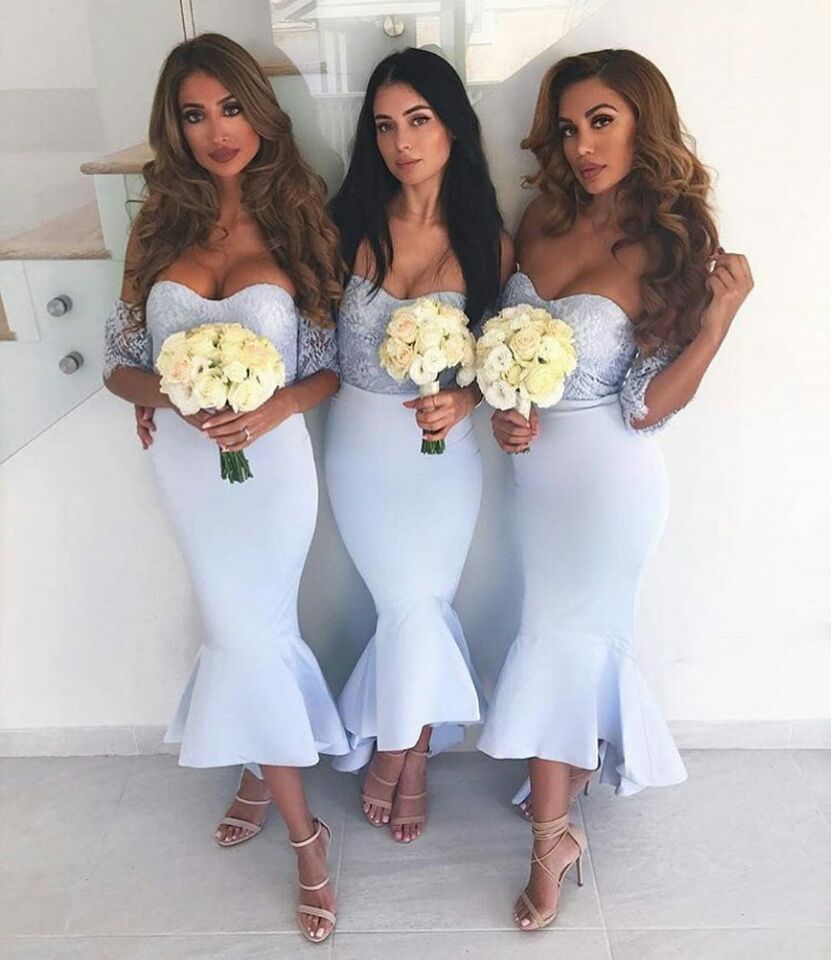 short wedding dresses for maids