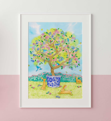 Chinoiserie art print