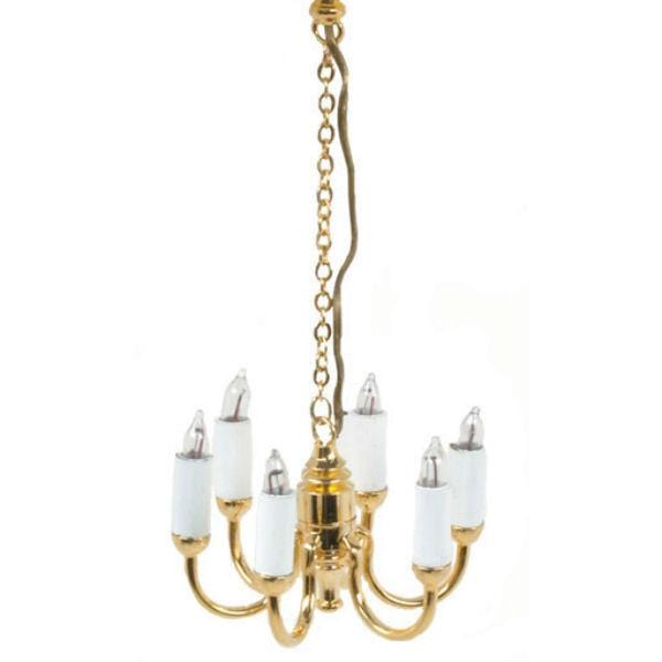 miniature chandelier dollhouse