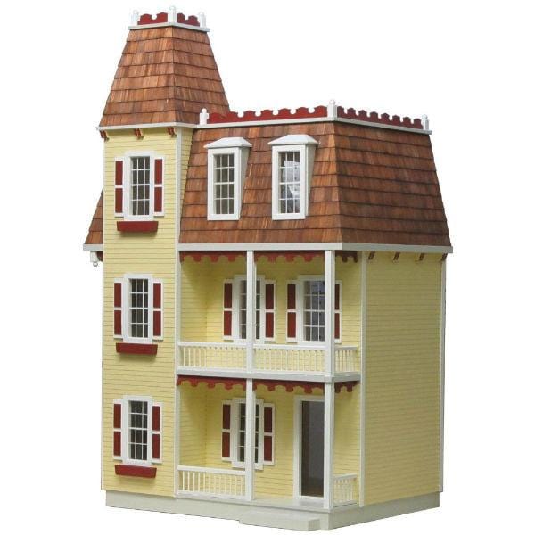 wooden victorian dollhouse kits