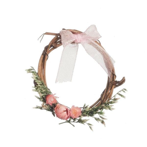 miniature wreaths for dollhouse