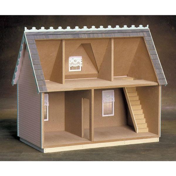 wood dollhouse kit