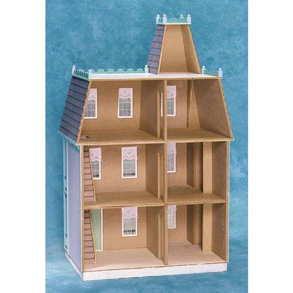 wood dollhouse kit