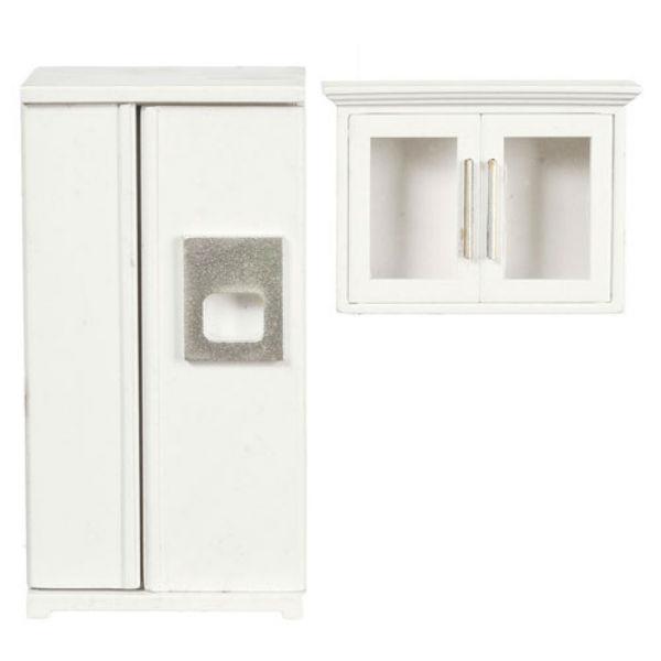 miniature refrigerator dollhouse