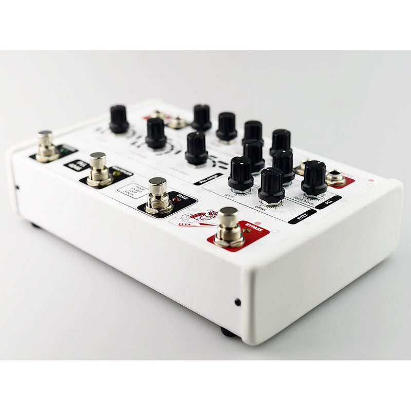 Elta Music PLL-4046 Analog Phase Locked Loop Synth Effect Multi-Voice  Analog Harmonizer and Fuzz Pedal