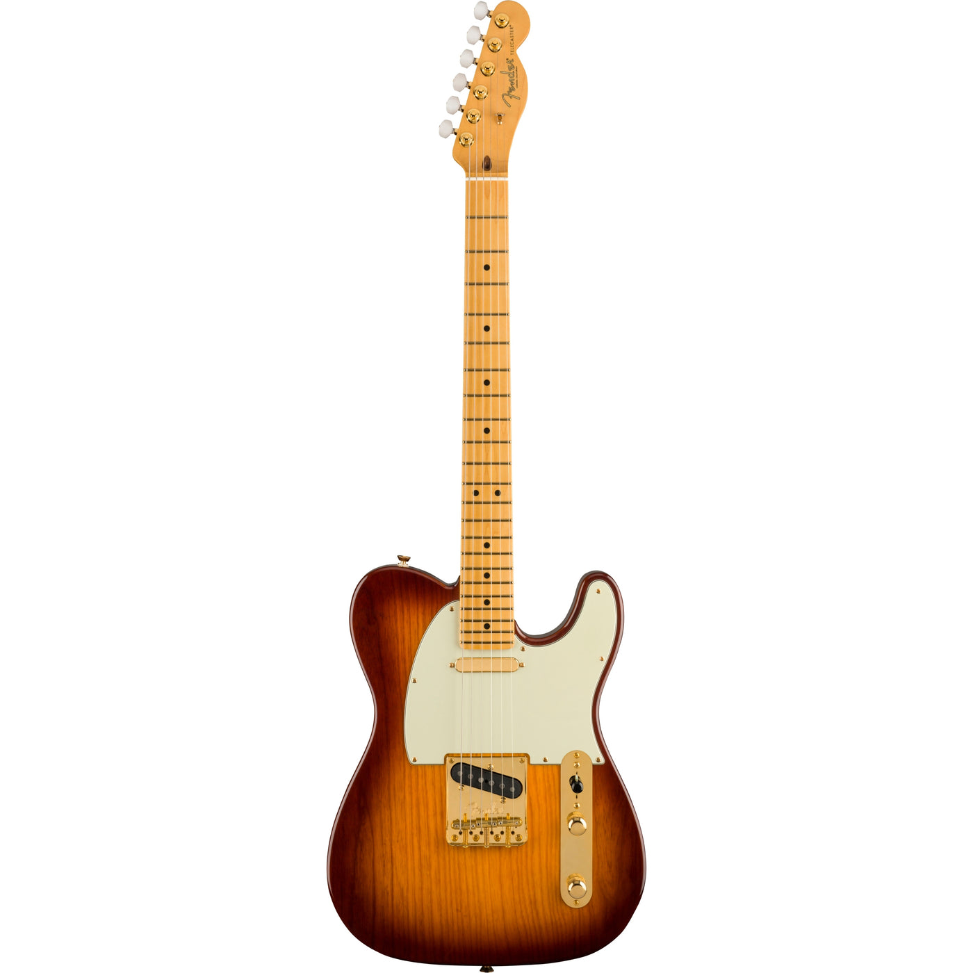 Fender 75th Anniversary Commemorative Telecaster w/Maple Fingerboard -  2-Color Bourbon Burst New