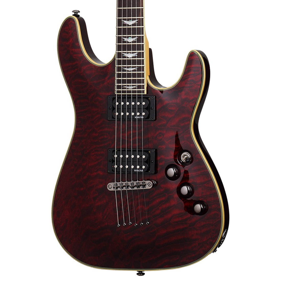 SCHECTER OMEN EXTREME-6 BCH – Motor City Guitar