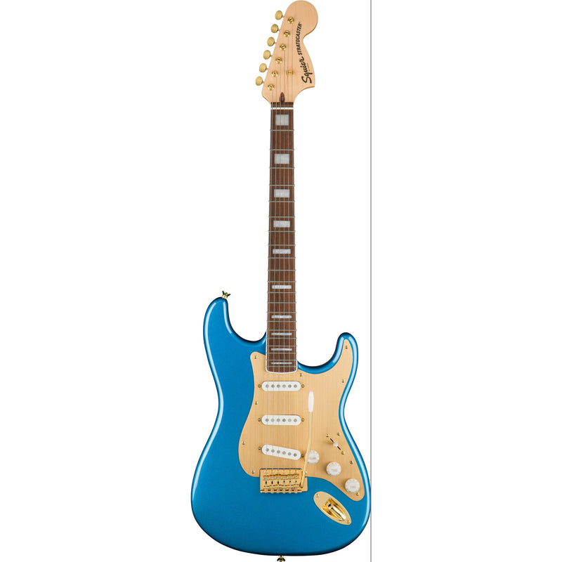 Squier 40th Anniversary Stratocaster Gold Edition - Lake Placid Blue