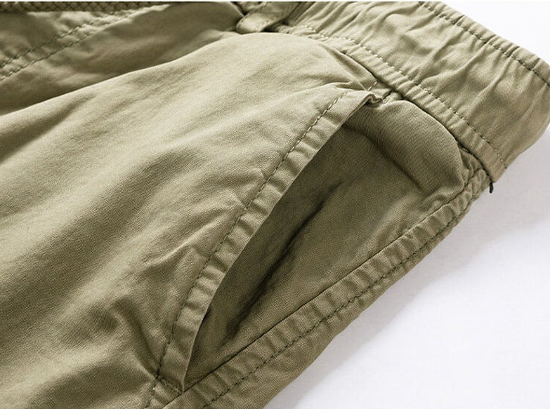 West Louis™ Tactical Multi-Pocket Fashion Jogger Shorts