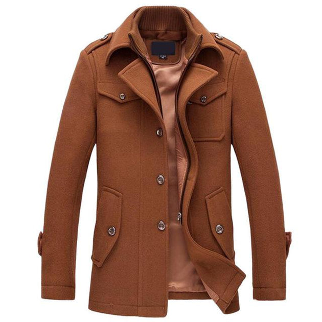 West Louis™ Wool Winter Warm Outerwear Coat