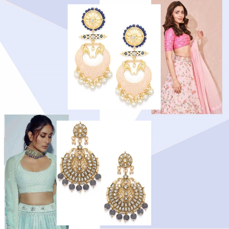 earrings for crop top lehenga – Page 17 – Joshindia