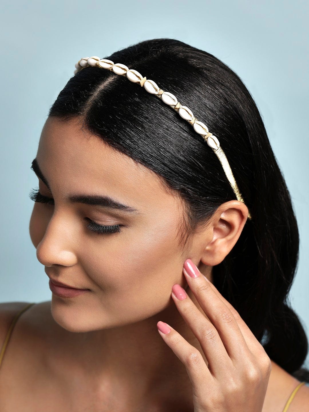 Buy Indo Western Classic Hair Band With Gold Plating 109943  Kanhai Jewels