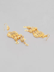 Rubans 24K Gold Plated Multilayered Handcrafted Necklace Set Necklace Set