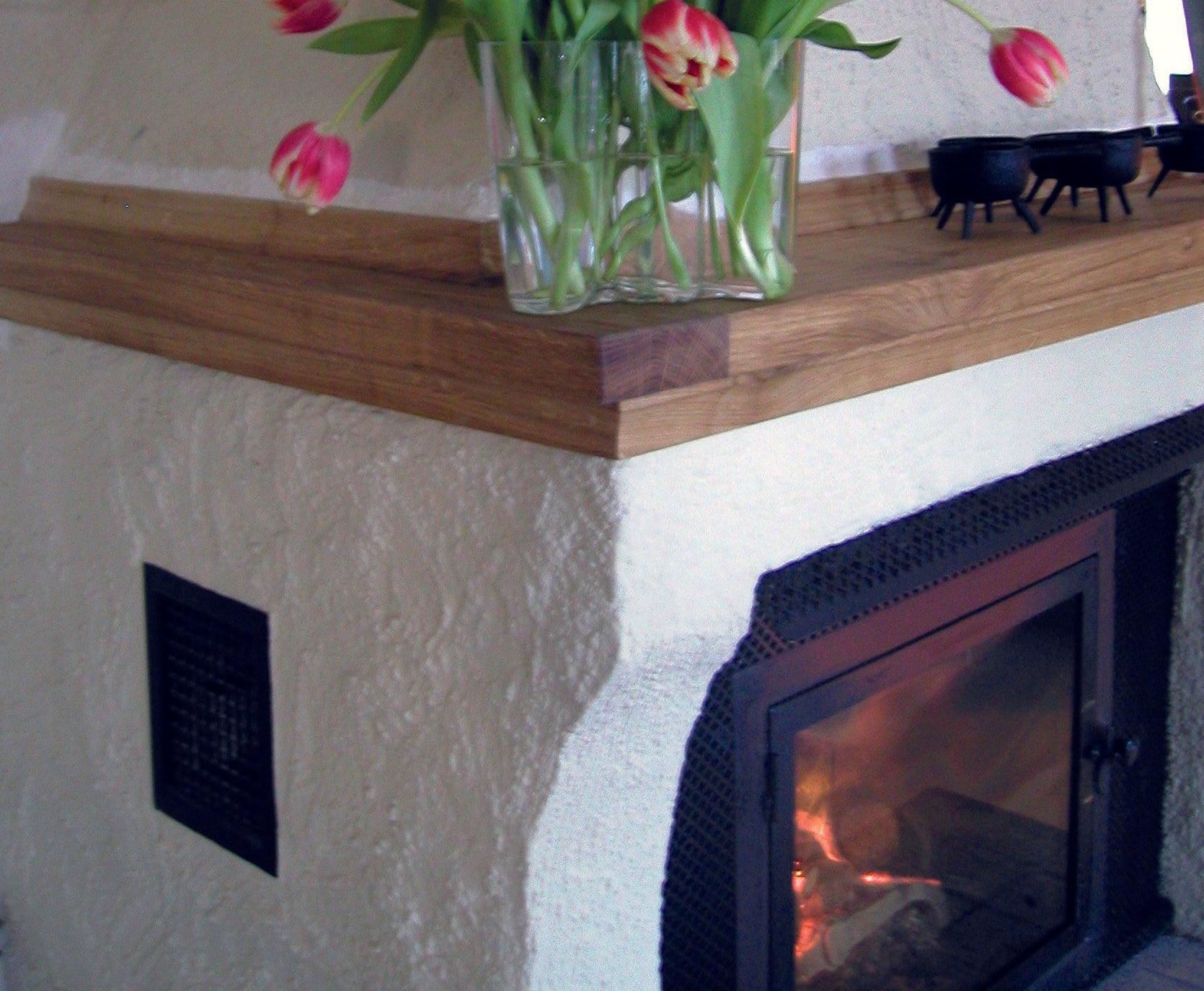 Heat resistant and fire safe Allback Linus Wall Paint for around fireplaces.