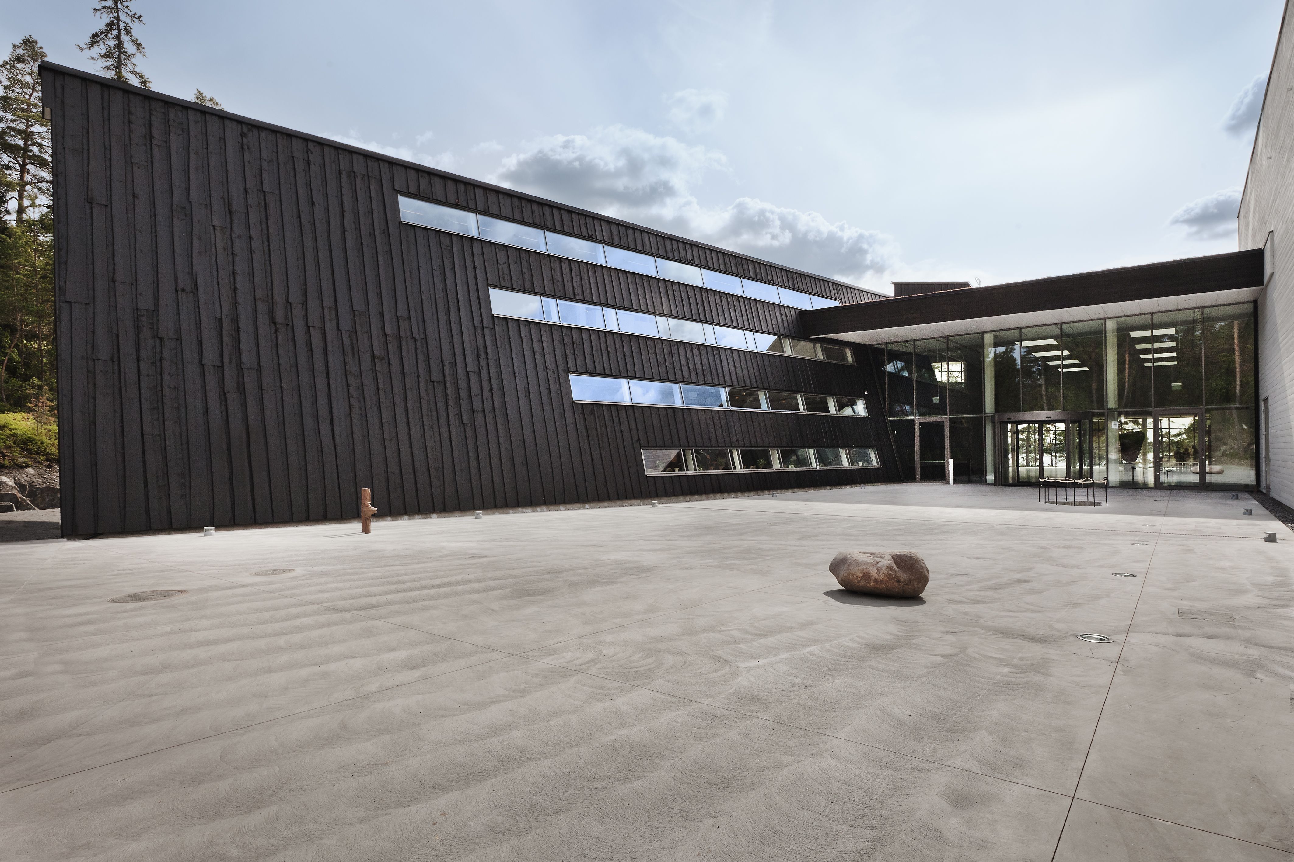 Artipelag Sweden: Modern architecture with Black Pine Tar