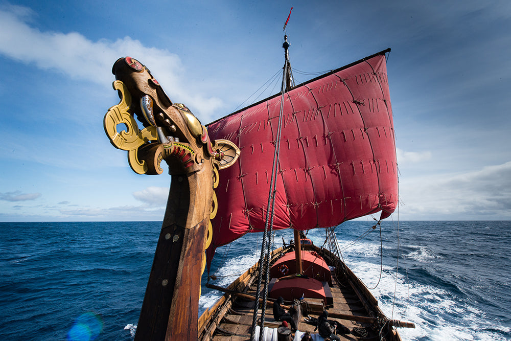 Draken Harald Viking Ship Pine Tar