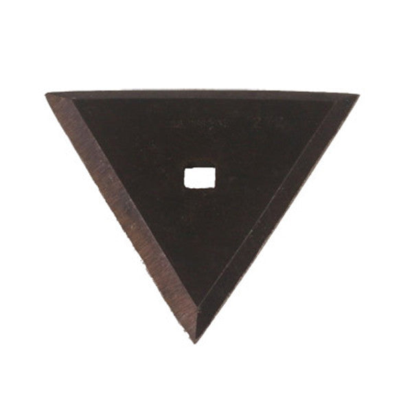 triangular scraper blades