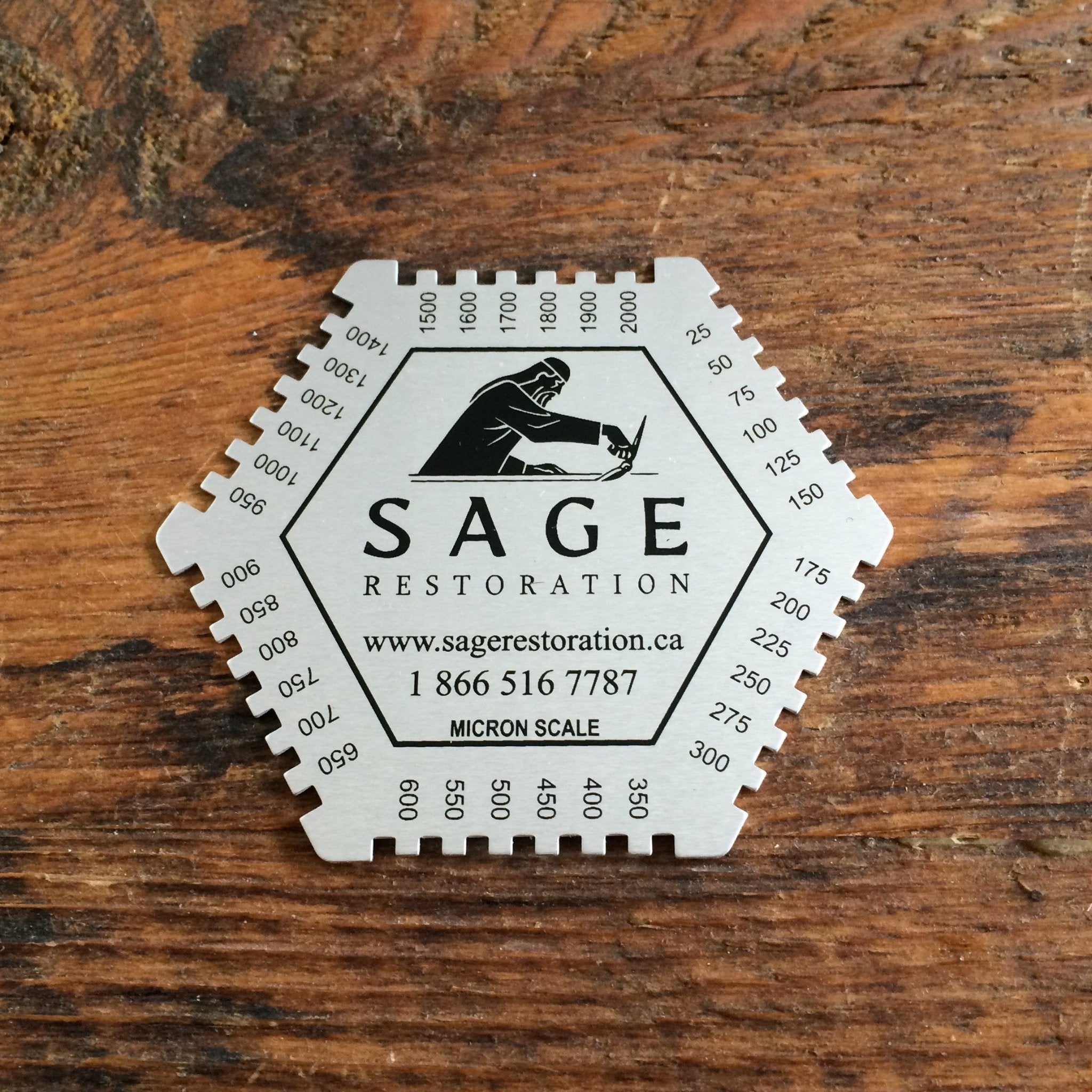 Wet Film Thickness Gauge Sage Restoration Canada USA