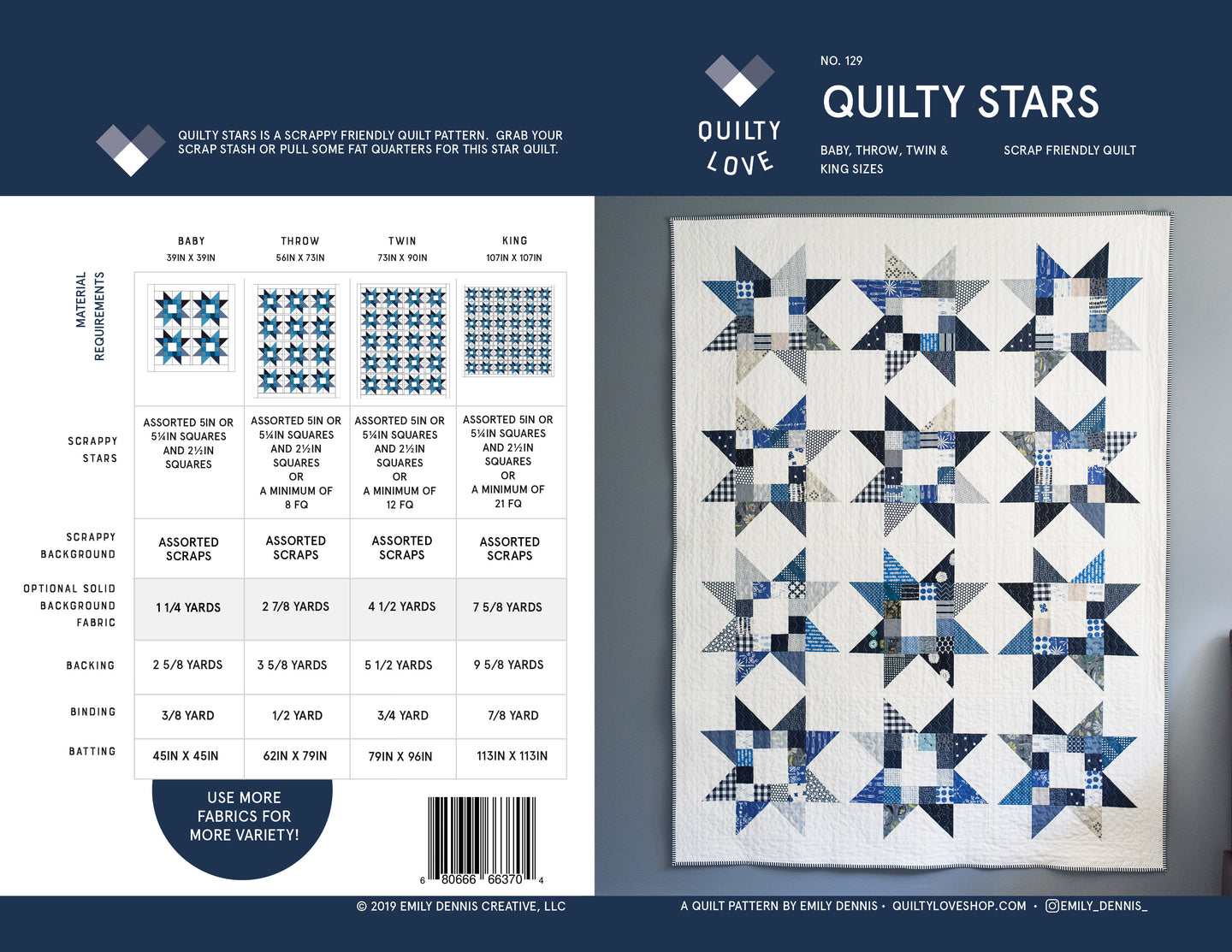 Bestseller Star Bundle Night Stars Quilty Stars And Expanding