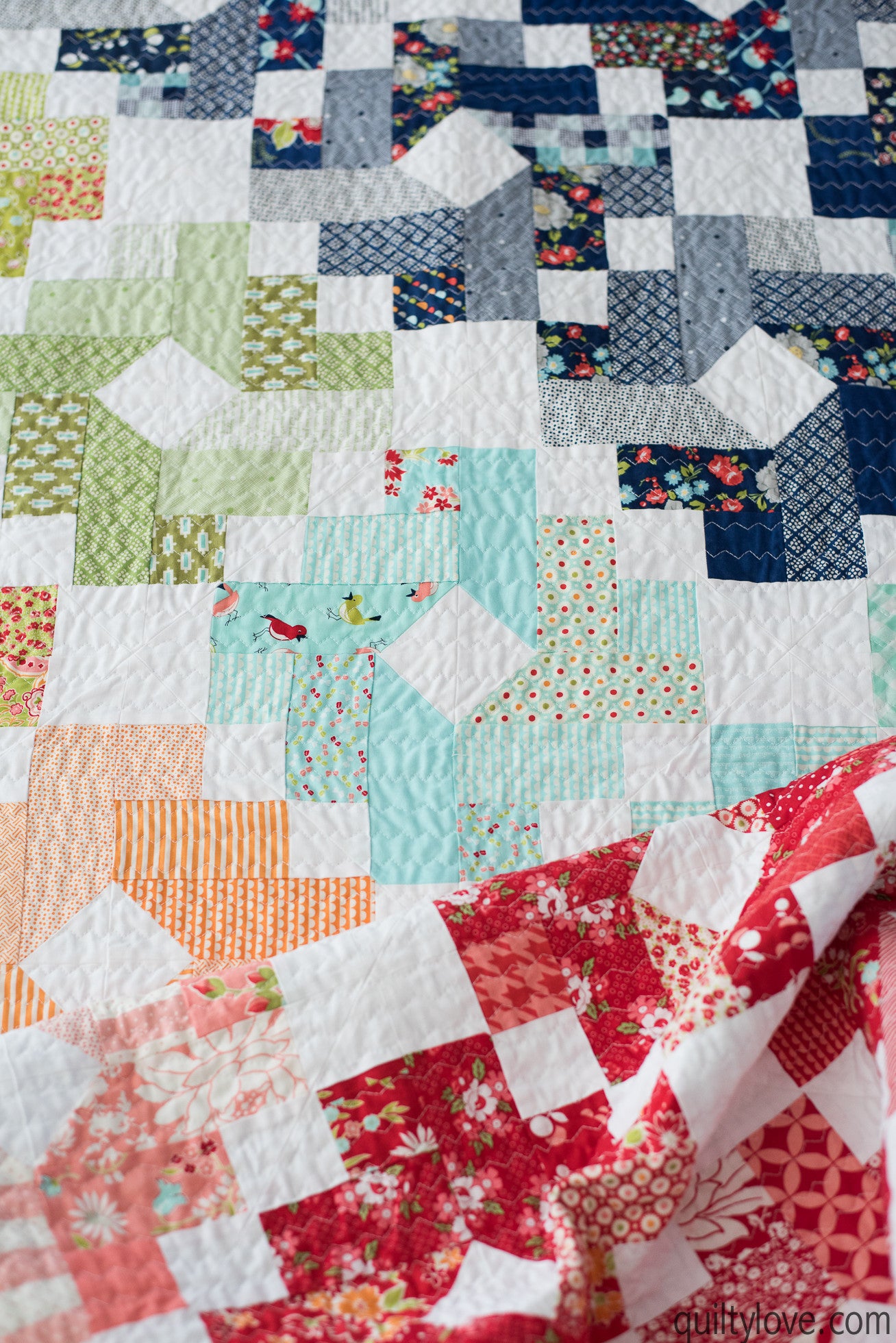 Ombre Gems PAPER quilt pattern – Quilty Love