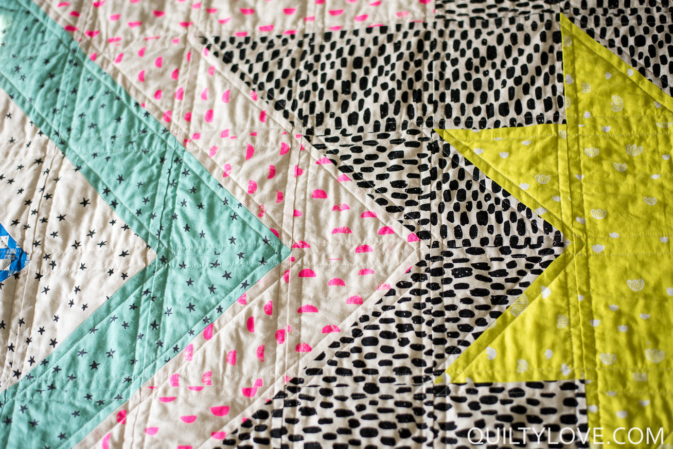 Expanding Stars Paper Quilt Pattern Quilty Love