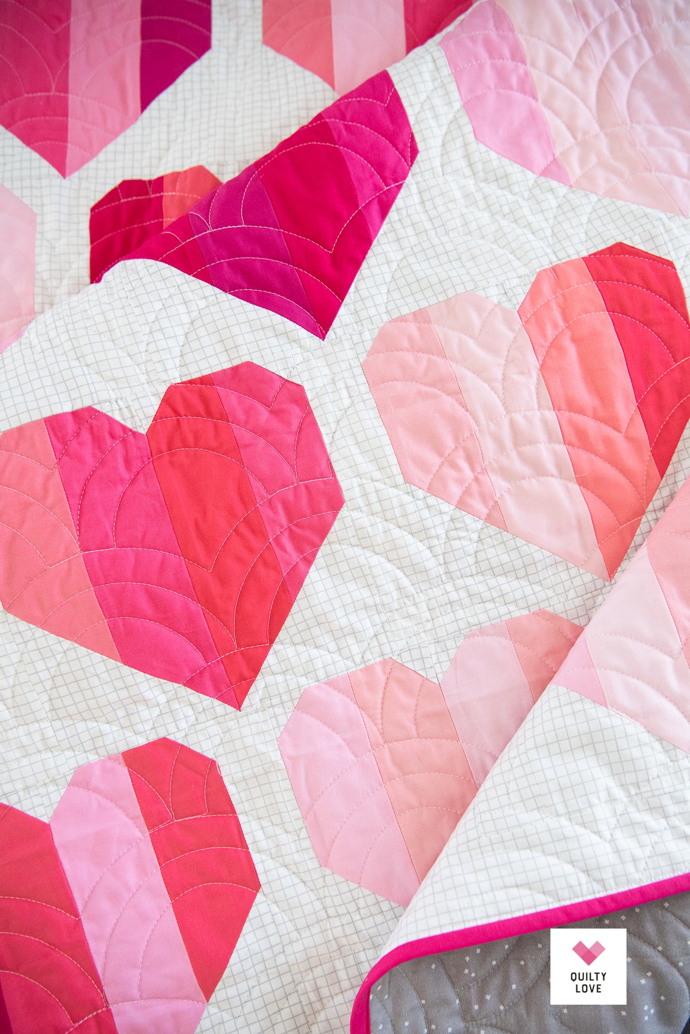 Infinite Hearts PAPER Quilt Pattern – Quilty Love