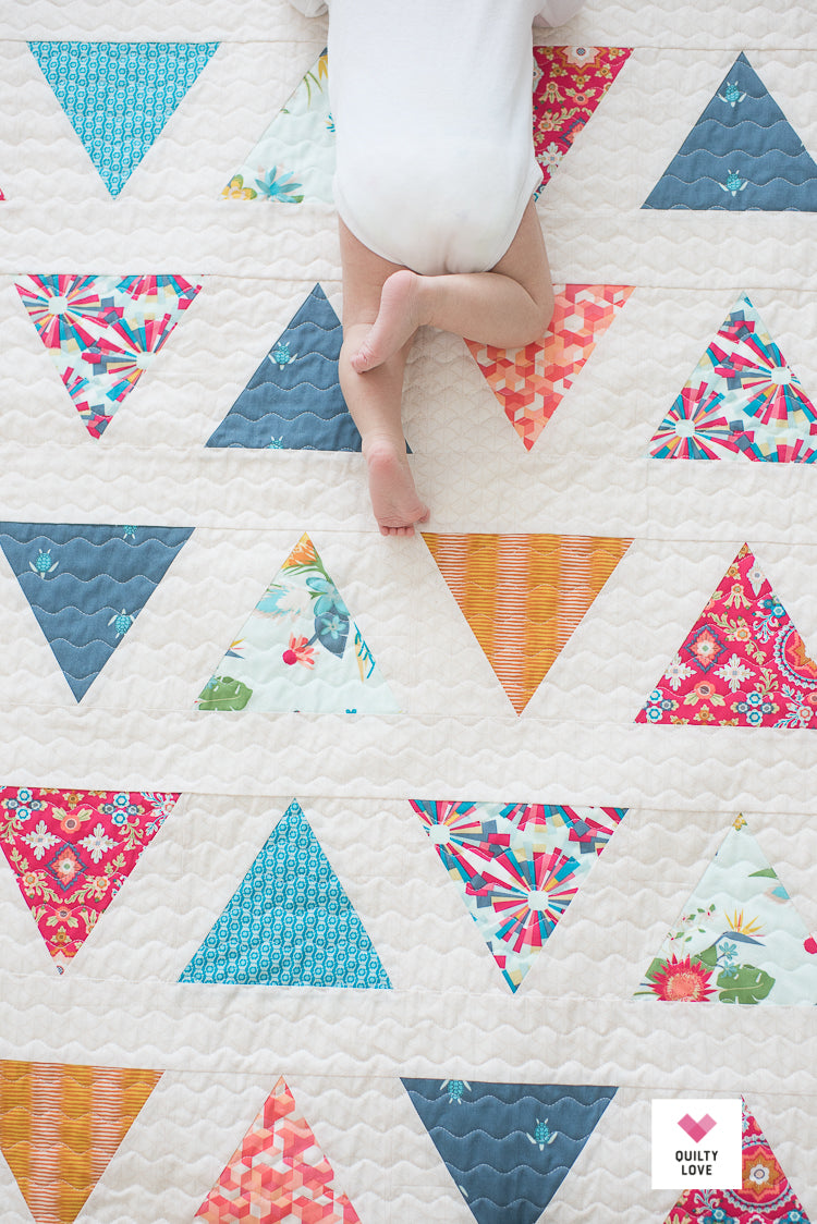 4 Modern Quilting Patterns to Help You Wrangle the Triangle