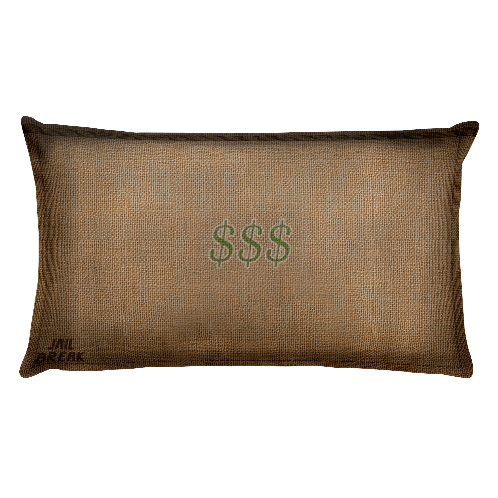 Jailbreak Money Bag Wide Pillow Badimo - roblox moneybag