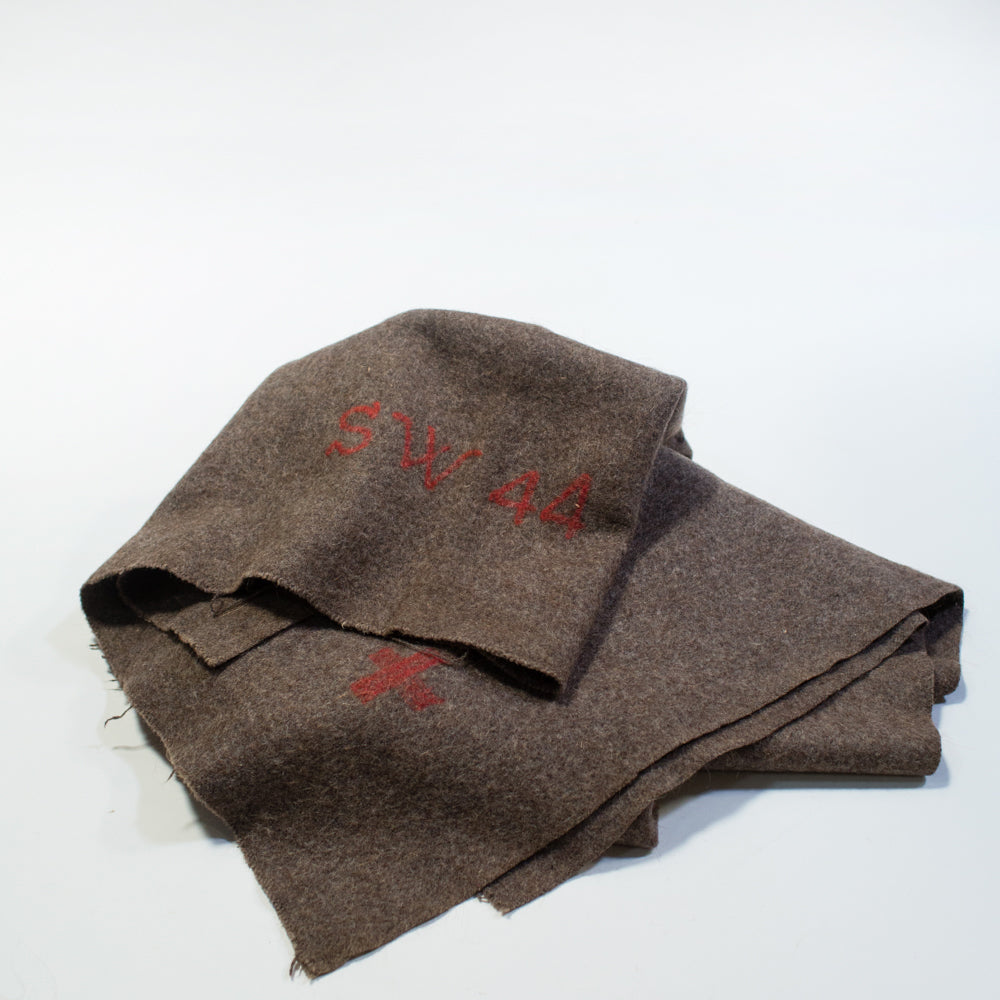 Wool Swiss Military Blanket Loot Finer Goods