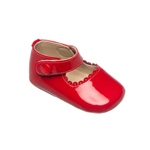 Baby Maryjanes - Red - The Itsy Bitsy Boutique
