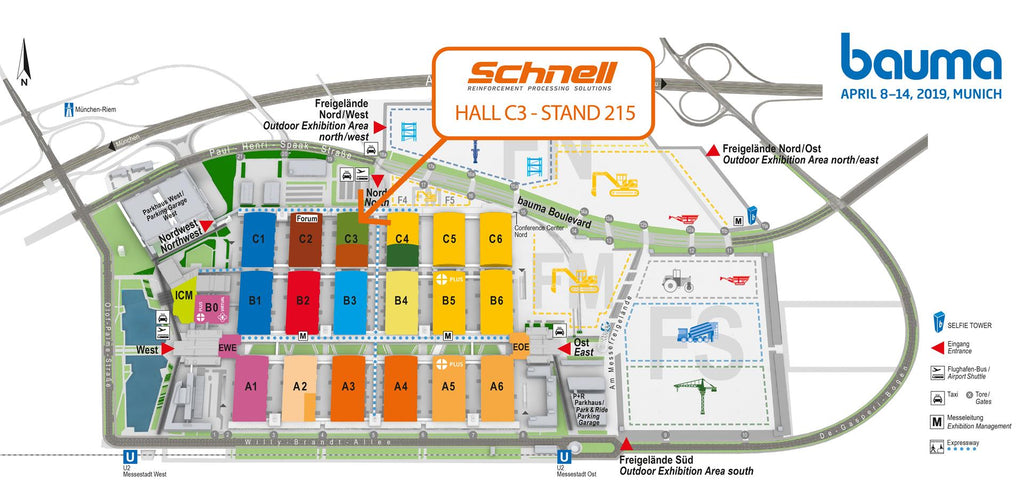 Schnell Bauma 2019 Bau-Met Oy