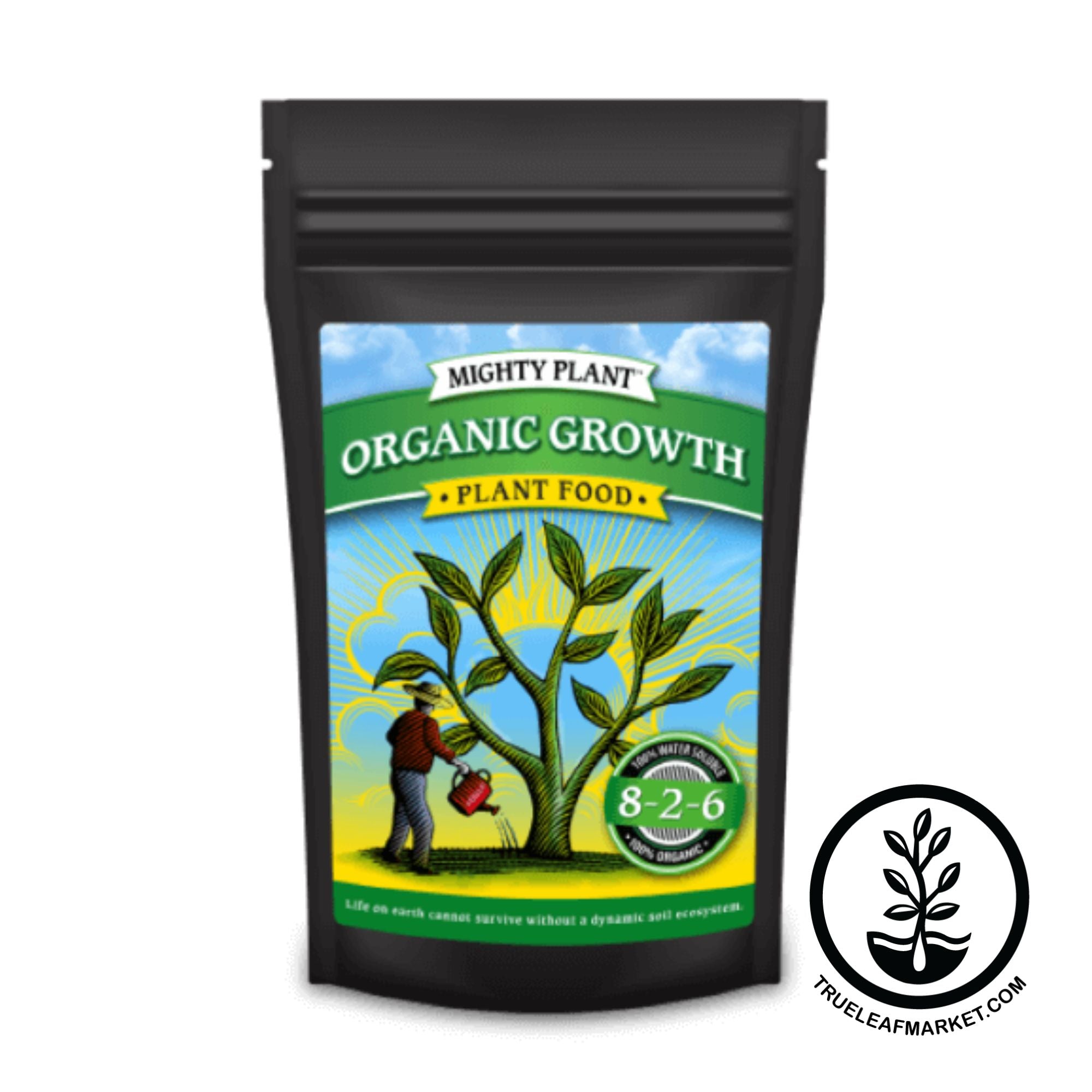 Organic growth plant food by mighty plant