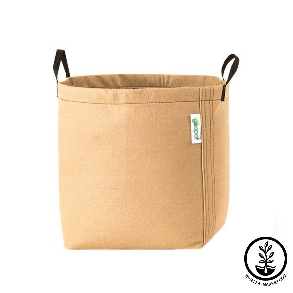 Tan fabric planter