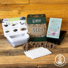 Seed Starter Kit With Wooden Background 