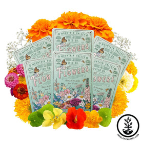 Seed Assortment - Flowers for Container Gardening - 6 Pack 