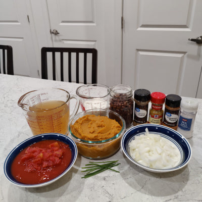 black bean pumpkin soup ingredients