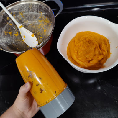 blended pumpkin