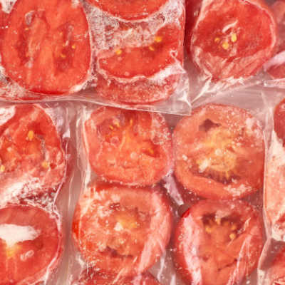 frozen sliced tomatoes