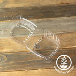 Microgreens Containers - Plastic Microgreens Clamshells Large Clear