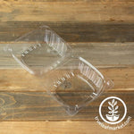 Microgreens Containers - Plastic Microgreens Clamshells Small Clear 