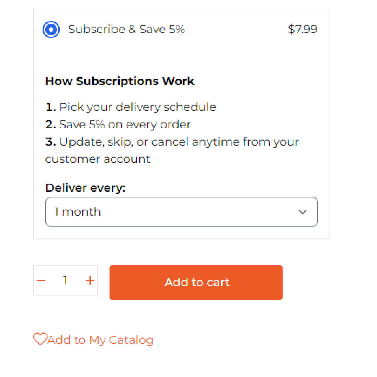 subscription instructions