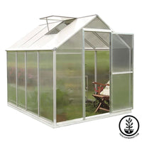 Walk-In Greenhouse White Background